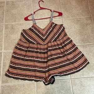 Xhilaration romper size large